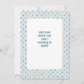 バグ バースデー キュート サンクス カード (裏面)