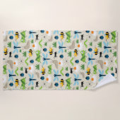 バグ ビーチタオル (正面)