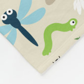 バグ フリースブランケット (角)