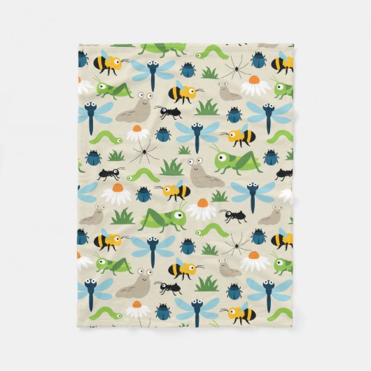 バグ フリースブランケット (正面)