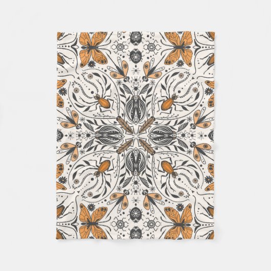 バグ フリースブランケット (正面)