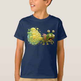 バグ・ブラスト!" おならをする虫の面白いTシャツ Tシャツ