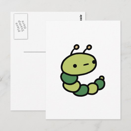 バグ ポストカード (正面/裏面)