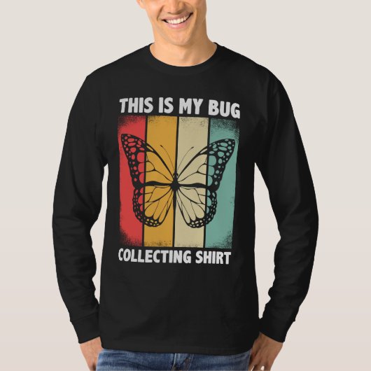 バグ 昆虫 科学 これが私の昆虫採集の服装 Tシャツ (正面)