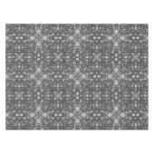 バグ、白の黒のオフ テーブルクロス (正面(横))