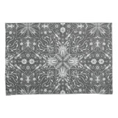 バグ、白の黒のオフ 枕カバー (正面右)