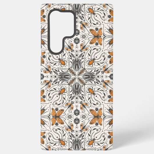 バグ SAMSUNG GALAXYケース (裏面)