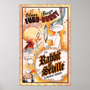 バグBUNNY™およびELMER FDD™ミュージカル ポスター