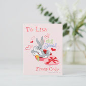 バグBUNNY™お前を掘る！ ポストカード (スタンド正面)