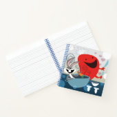 バグBUNNY™とゴッサマーお洒落の食事の準備 ノートブック (内部)