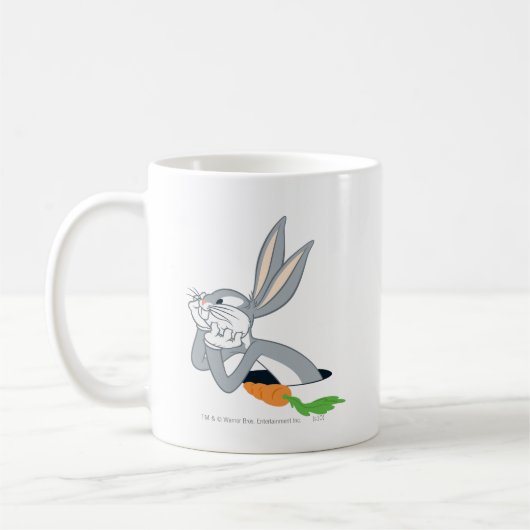 バグBUNNY™とニンジン コーヒーマグカップ (左)