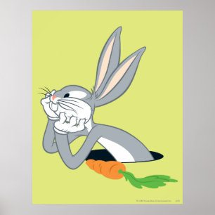 バグBUNNY™とニンジン ポスター