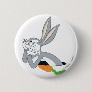 バグBUNNY™とニンジン 缶バッジ