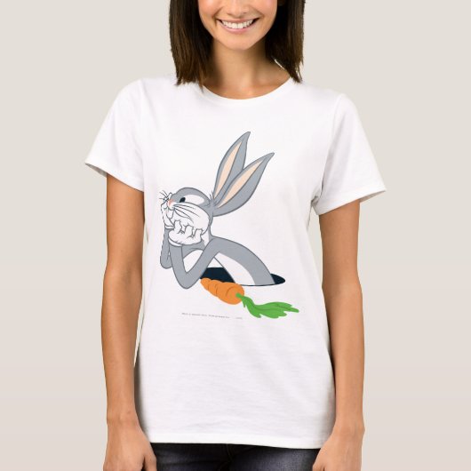 バグBUNNY™とニンジン Tシャツ (正面)