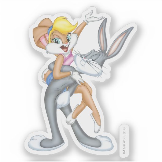 バグBUNNY™とロラバニー シール (正面)