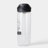 バグBUNNY™の食べニンジン先生 ウォーターボトル (背面)