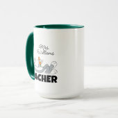 バグBUNNY™の食べニンジン先生 マグカップ (正面左)