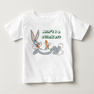 バグBUNNY™の食べニンジン横 ベビーTシャツ