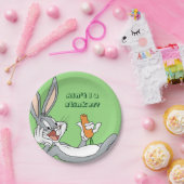 バグBUNNY™の食べニンジン横 ペーパープレート (パーティー)