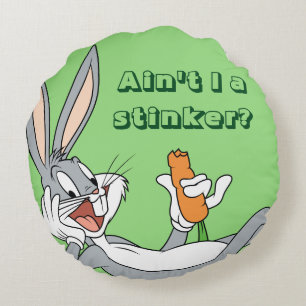 バグBUNNY™の食べニンジン横 ラウンドクッション