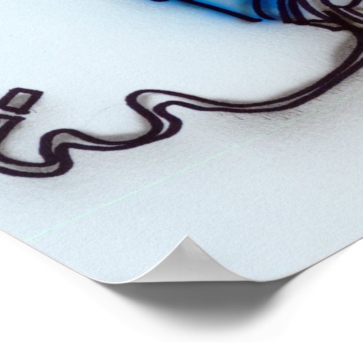 バグBUNNY™エアブラシ ポスター (角)