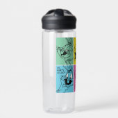 バグBUNNY™カラーブロック式 ウォーターボトル (正面)