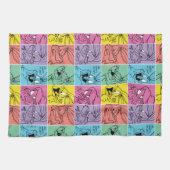 バグBUNNY™カラーブロック式 キッチンタオル (横)