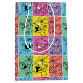 バグBUNNY™カラーブロック式 ミディアムペーパーバッグ (正面)