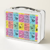 バグBUNNY™カラーブロック式 メタルランチボックス (裏面)