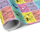 バグBUNNY™カラーブロック式 ラッピングペーパー (ロールコーナー)