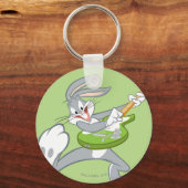 バグBUNNY™ギターのロッキング キーホルダー (正面)