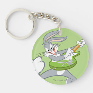 バグBUNNY™ギターのロッキング キーホルダー