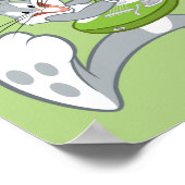 バグBUNNY™ギターのロッキング ポスター (角)