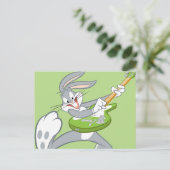 バグBUNNY™ギターのロッキング ポストカード (スタンド正面)