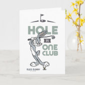 バグBUNNY™ゴルフ – One Clubの穴 カード (黄色い花)