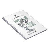 バグBUNNY™ゴルフ – One Clubの穴 ノートブック (右側)