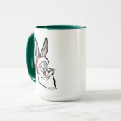 バグBUNNY™サンタ「ホホホホ！」 マグカップ (正面左)