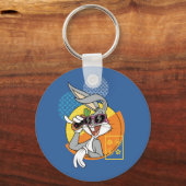 バグBUNNY™シンガポール休暇グラフィック キーホルダー (裏面)