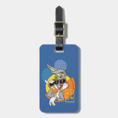 バグBUNNY™シンガポール休暇グラフィック ラゲッジタグ (正面縦)