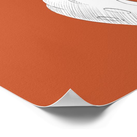 バグBUNNY™スケッチ2 ポスター (角)