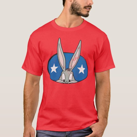 バグBUNNY™スターバッジ Tシャツ (正面)