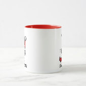 バグBUNNY™ "スリーWhaat?" マグカップ (中央)