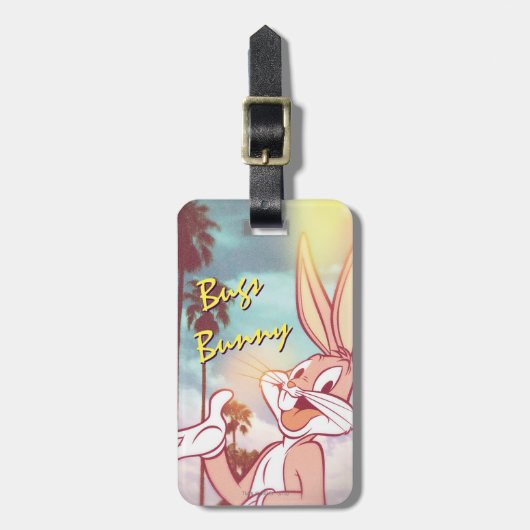 バグBUNNY™バケーションフォト ラゲッジタグ (正面縦)