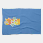 バグBUNNY™プライド- Livin' My 最高の Life キッチンタオル (横)