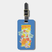 バグBUNNY™プライド- Livin' My 最高の Life ラゲッジタグ (正面縦)