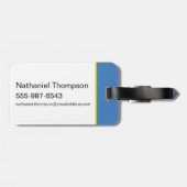 バグBUNNY™プライド- Livin' My 最高の Life ラゲッジタグ (裏面横)