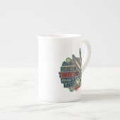 バグBUNNY™ – リストがある理由いけな。 ボーンチャイナマグカップ (正面右)