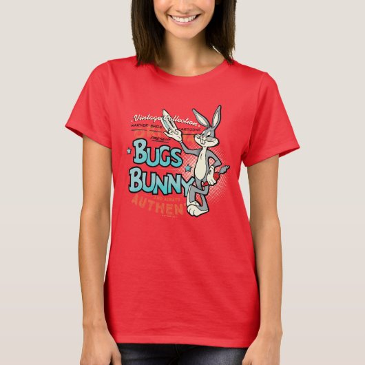 バグBUNNY™ヴィンテージ収集キャラクター図 Tシャツ (正面)