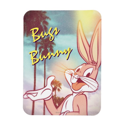 バグBUNNY™休暇写真 マグネット (縦)