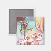 バグBUNNY™休暇写真 マグネット (正面/裏面)